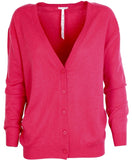 NYHED! klassisk cardigan i loose fit - Liva