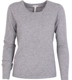 Klassisk cashmere U-neck - Petra